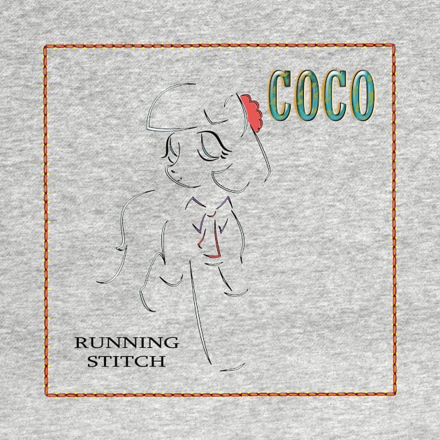 Running Stitch Album Cover Parody by ntoonz